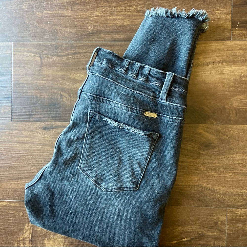 Kancan Kurvy Ultra High Rise Ankle Skinny Jeans